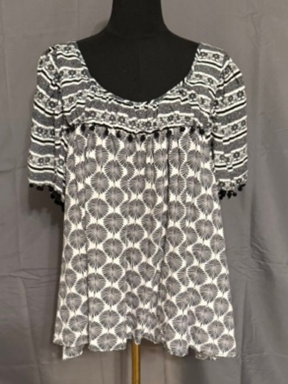 CATO Boho Blouse Size 22/24(3X)